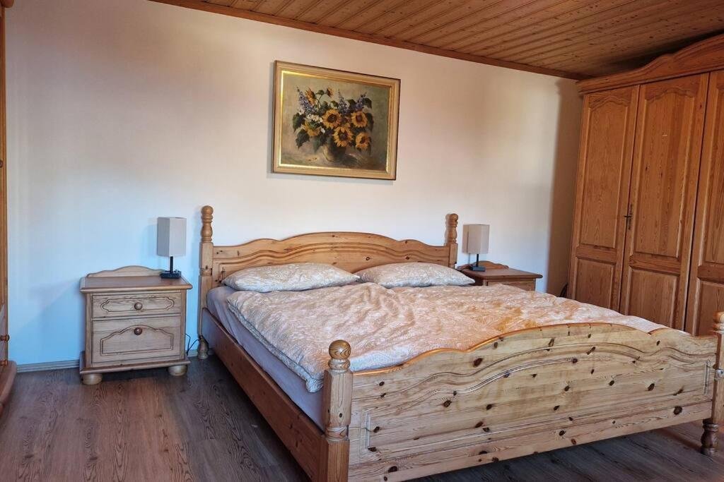 Ferienhaus Beringer Am Kallbach 特劳恩基兴 外观 照片