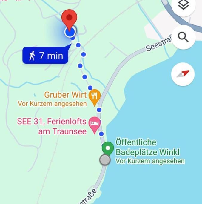Ferienhaus Beringer Am Kallbach 特劳恩基兴 外观 照片